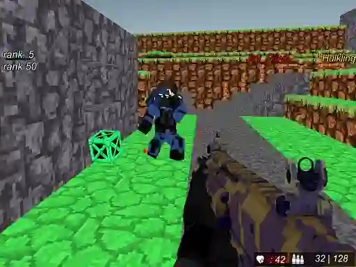 Игра Blocky Wars Advanced Combat Swat Multiplayer онлајн