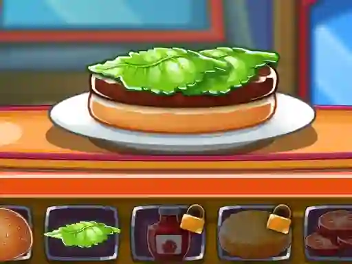 Игра Top Burger Cooking онлајн
