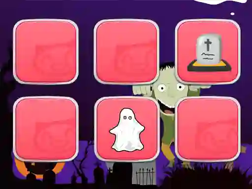 Игра Memory Halloween онлајн
