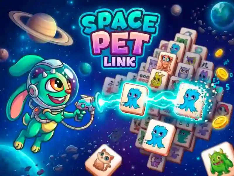 Игра Space Pet Link онлајн