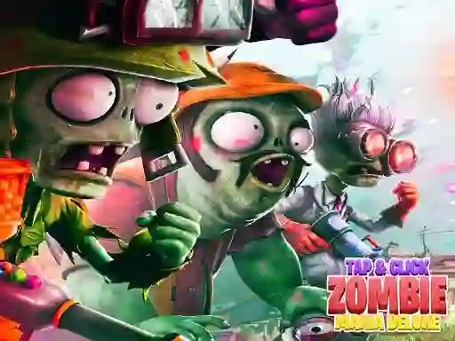 Игра Tap & Click Zombie Mania Deluxe онлајн