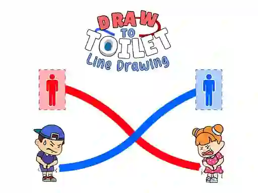 Игра Draw To Toilet Line Drawing онлајн