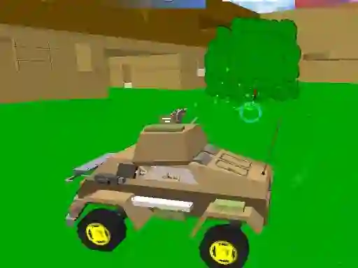 Игра Blocky Wars 3d Toonfare онлајн