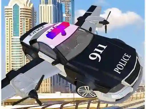 Игра Police Flying Car Simulator онлајн