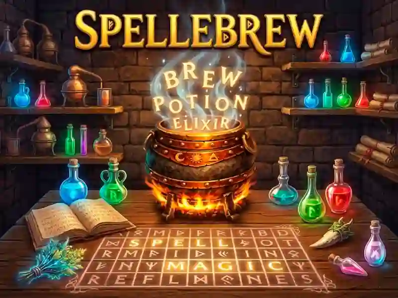 Игра Spellebrew онлајн