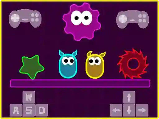 Игра Neon Slimes онлајн