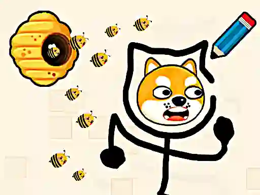 Игра Protect My Dog онлајн