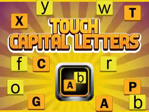 Игра Touch Capital Letters онлајн