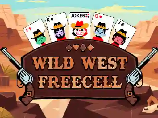 Игра Wild West Freecell онлајн