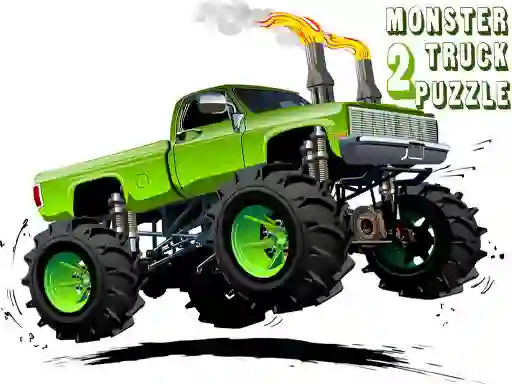Игра Monster Truck Puzzle 2 онлајн