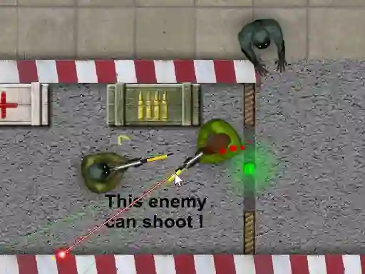 Игра Zombie Shooting 2D онлајн