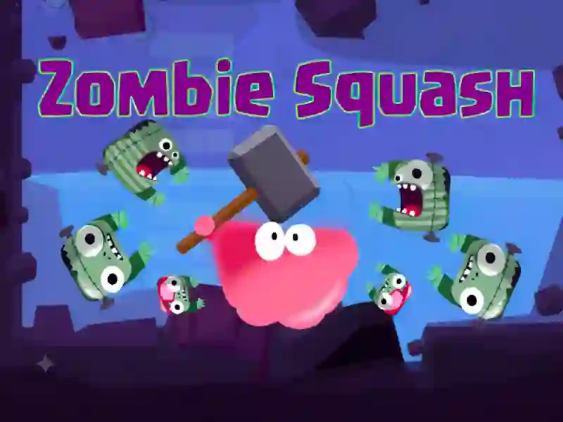 Игра Zombie Squash онлајн