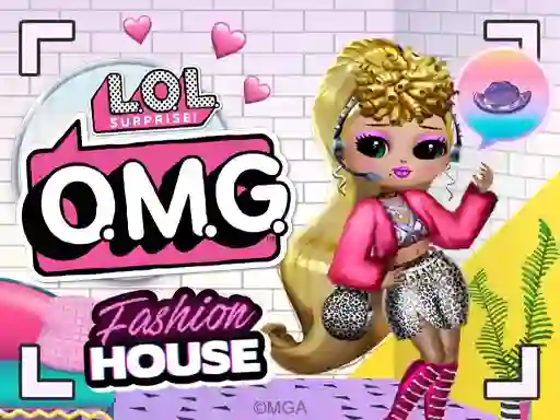 Игра LOL Surprise OMG™ Fashion House онлајн
