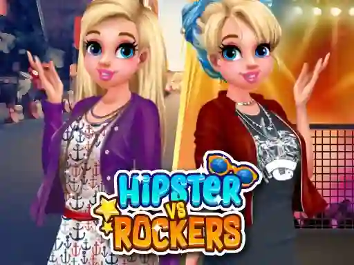 Игра Hipsters vs Rockers онлајн