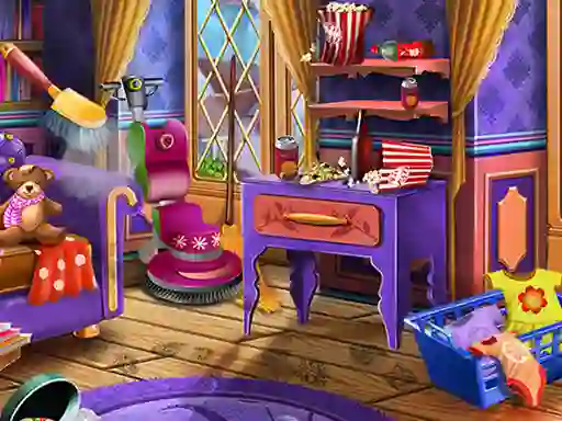 Игра Dirty Palace Cleaning онлајн