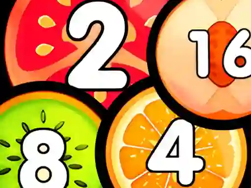 Игра Merge Balls Shooter 2048 Connect Fruits онлајн