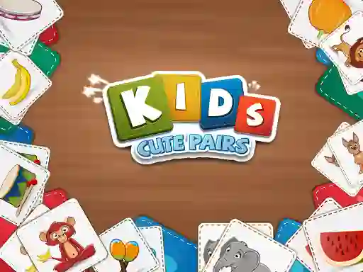Игра Kids Cute Pairs онлајн