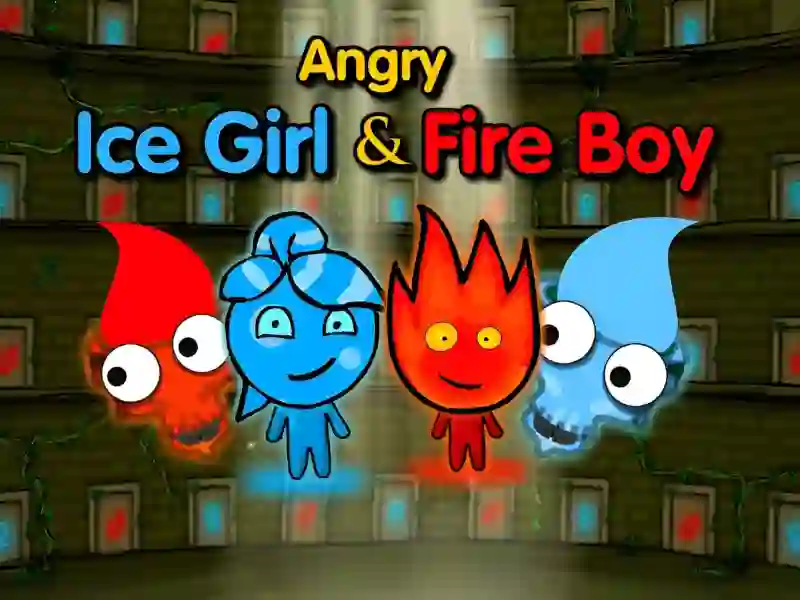 Игра Angry Ice girl and Fire boy онлајн