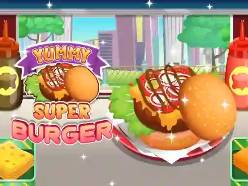 Игра Yummy Super Burger онлајн