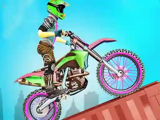 Игра Bike Stunt Racing 3d онлајн