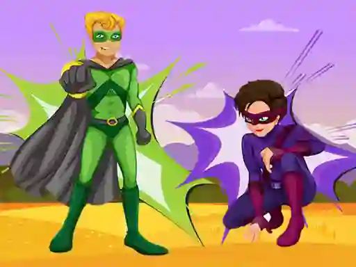 Игра Superheroes Jigsaw онлајн