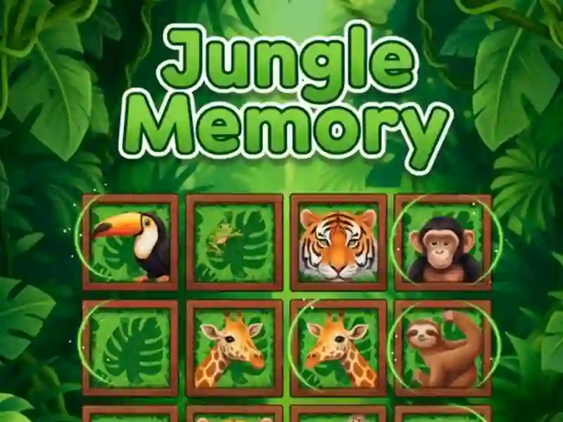 Игра Jungle Memory онлајн