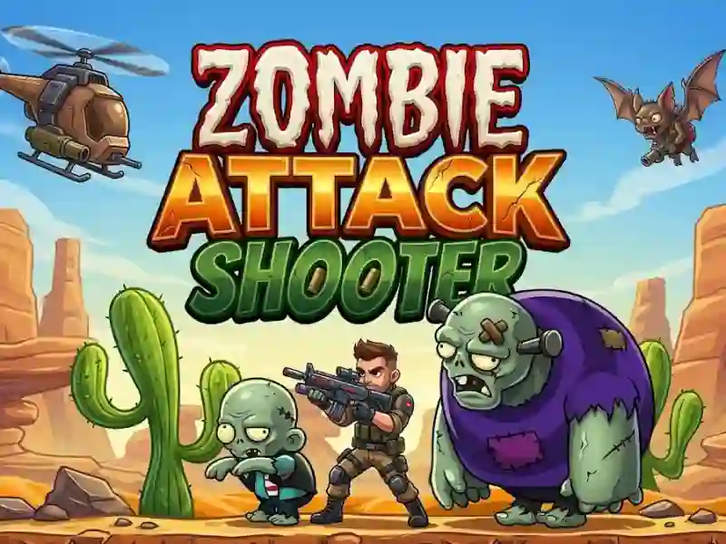 Игра Zombie Attack Shooter онлајн