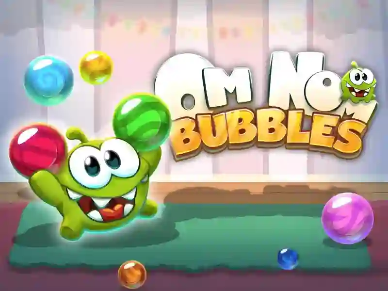 Игра Om Nom Bubbles онлајн