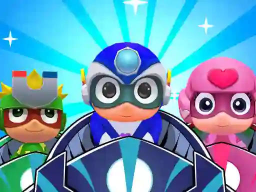 Игра Masks Heroes Racing Kid онлајн