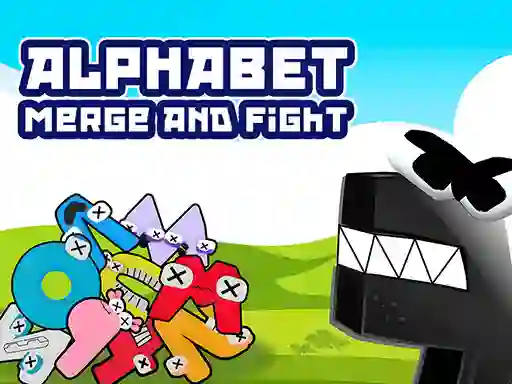 Игра Alphabet Merge And Fight онлајн