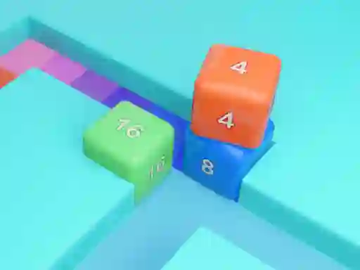 Игра Maze Cube 2048 онлајн