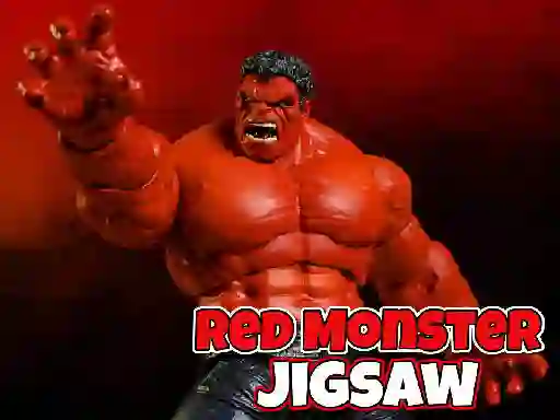 Игра Red Monster Jigsaw онлајн