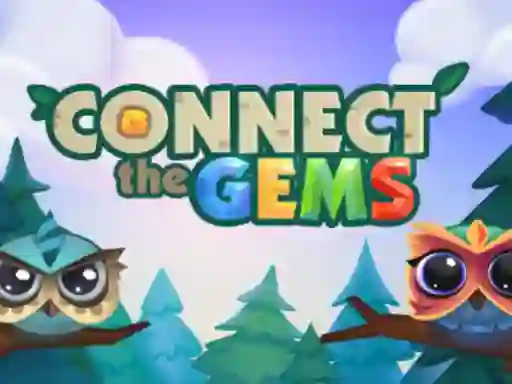 Игра Connect The Gems онлајн
