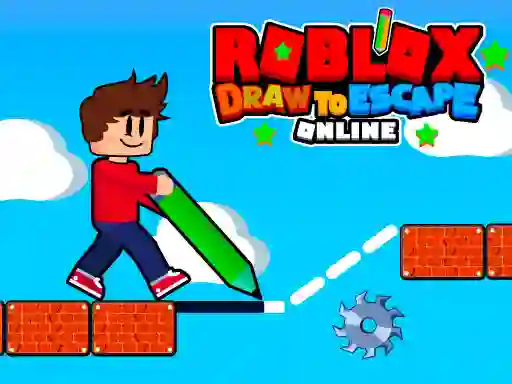 Игра Roblox Draw to Escape Online онлајн