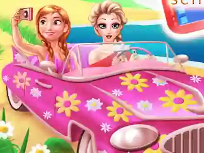 Игра Princesses Road Trip Fun онлајн