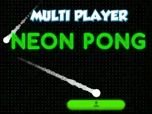 Игра Neon Pong Multi Player онлајн