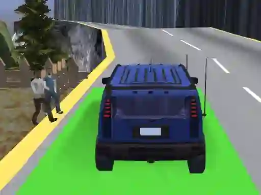 Игра Uphill Jeep Driving онлајн