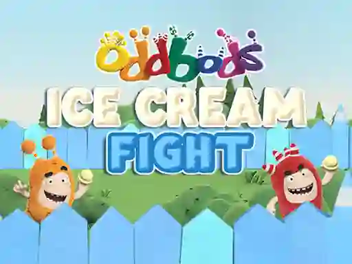 Игра Oddbods Ice Cream Fight онлајн