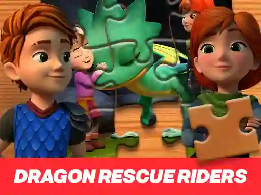 Игра Dragon Rescue Riders Jigsaw Puzzle онлајн