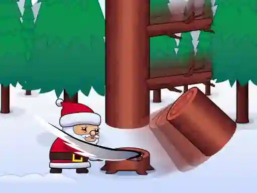 Игра Lumberjack Santa онлајн