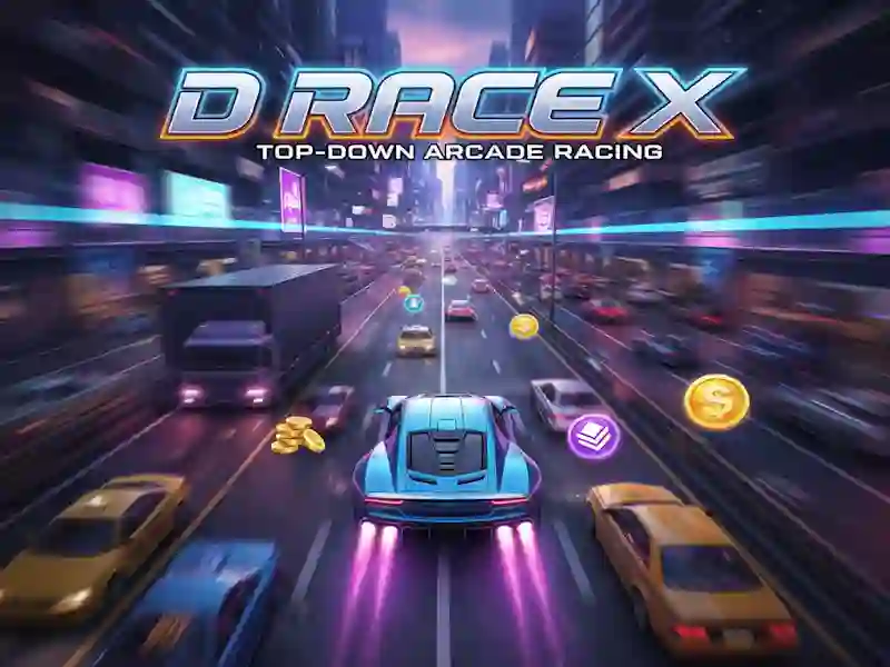 Игра D Race X онлајн