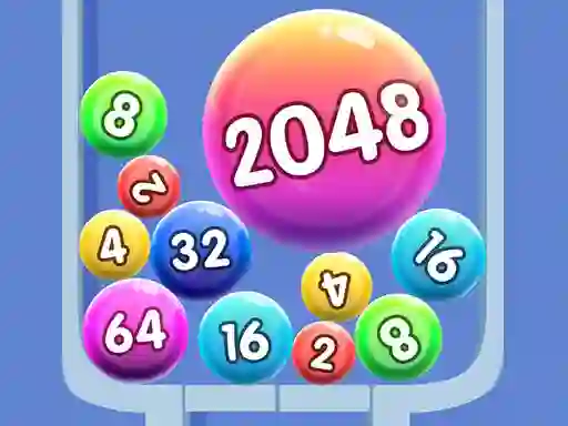 Игра 2048 Balls онлајн