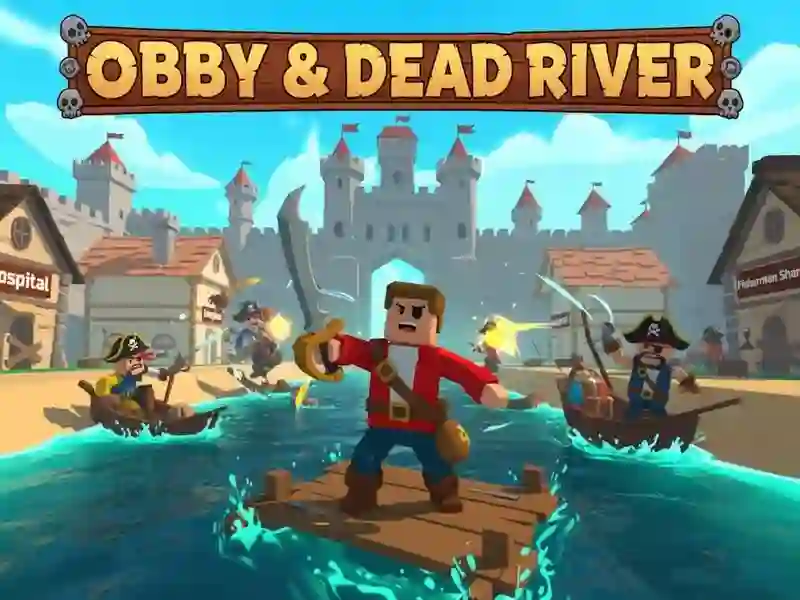 Игра Obby & Dead River онлајн
