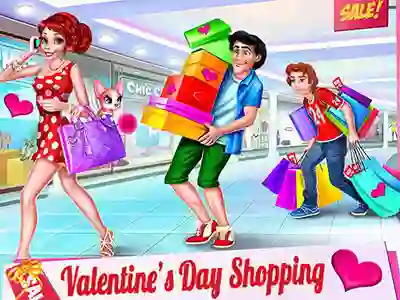 Игра Valentine's Day Shopping онлајн