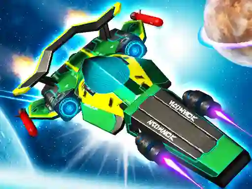 Игра Cyber Racer Battles онлајн