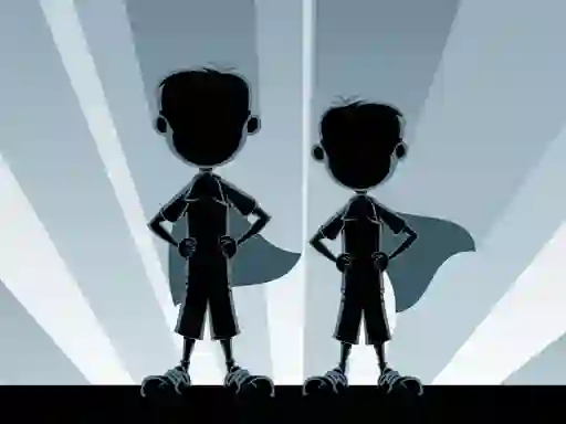 Игра Little Superheroes Match 3 онлајн