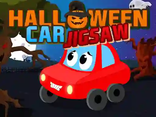 Игра Halloween Car Jigsaw онлајн