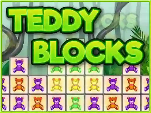Игра Teddy blocks онлајн