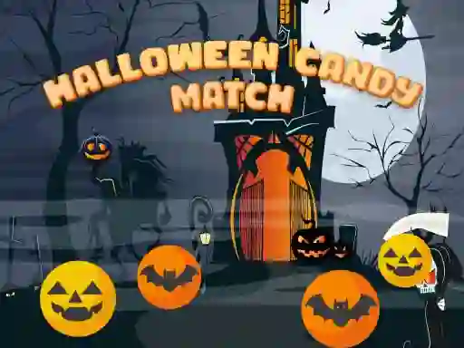 Игра Halloween Candy Match онлајн