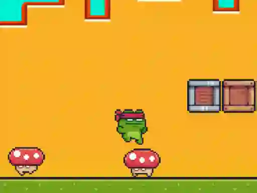 Игра Ninja Frog Adventure онлајн